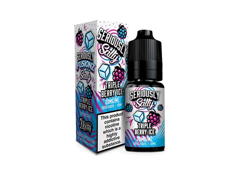 Seriously Fusionz Salty Triple Berry Ice 10ml Nic Salt E-Liquid by Doozy