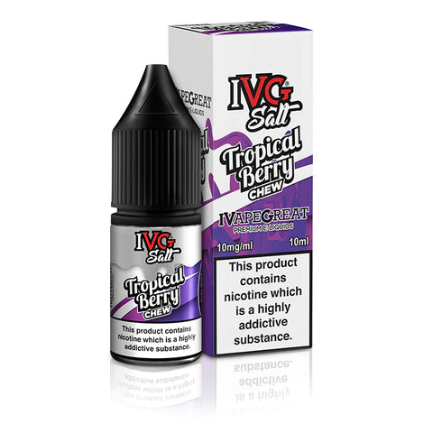 Tropical berry 10ml Nic Salt E-Liquid by IVG