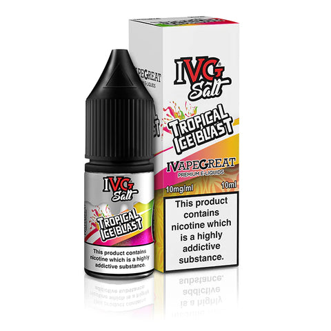 Tropical Ice Blast 10ml Nic Salt E-Liquid by IVG