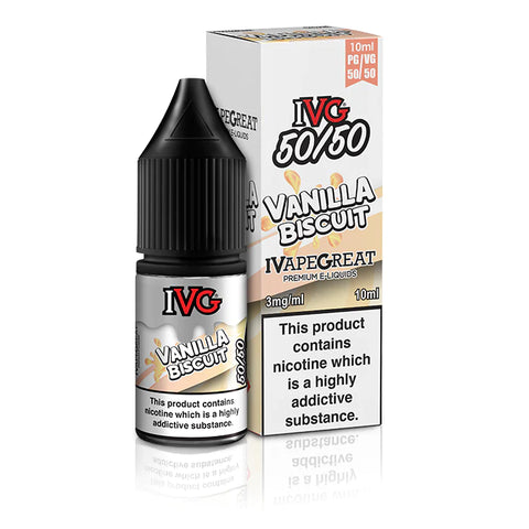 Vanilla Biscuit 10ml 50/50 E-Liquid by IVG