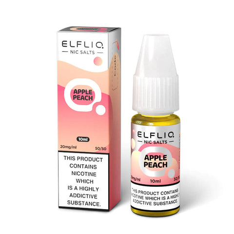 ELFLIQ Apple Peach 10ml Nic Salt E-Liquid by Elf Bar