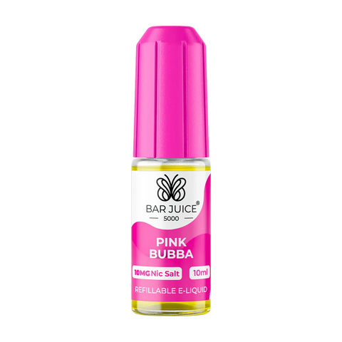 Pink Bubba 10ml Nic Salt E-Liquid by Bar Juice 5000