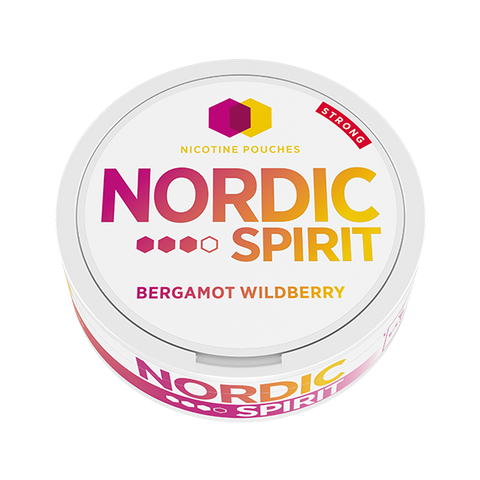 Bergamot Wildberry Nicotine Pouches by Nordic Spirit