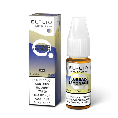 ELFLIQ Blue Razz Lemonade 10ml Nic Salt E-Liquid by Elf Bar