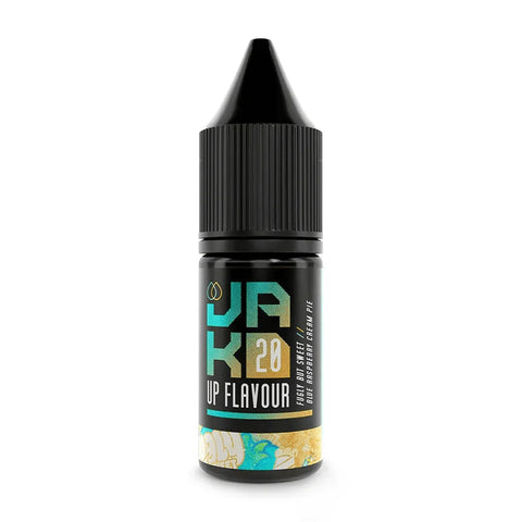 Blue Raspberry Cream Pie  10ml Nic Salt E-Liquid by Jak'd