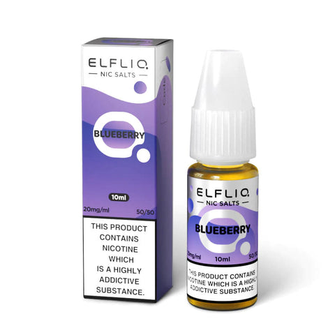 ELFLIQ Blueberry 10ml Nic Salt E-Liquid by Elf Bar