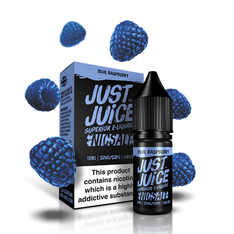 Blue Raspberry 10ml Nic Salt E-Liquid by Just Juice