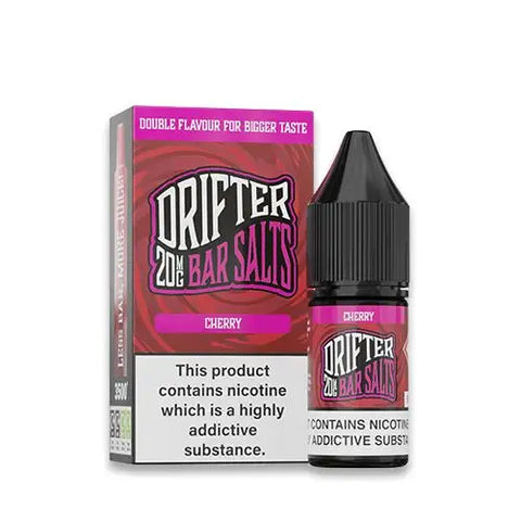 Cherry 10ml Nic Salt E-Liquid by Drifter Bar Salts