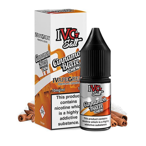 Cinnamon Blaze 10ml Nic Salt E-Liquid by IVG