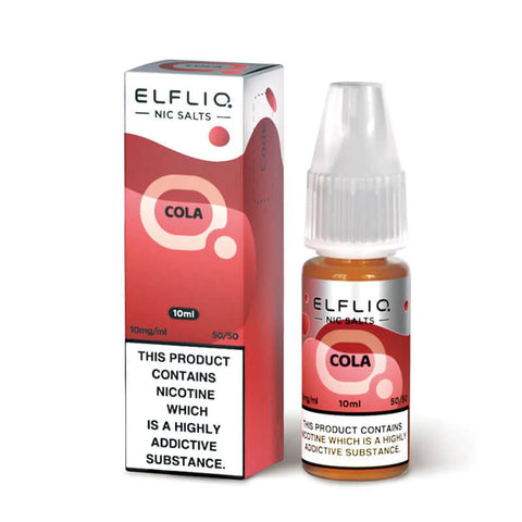 ELFLIQ Cola 10ml Nic Salt E-Liquid by Elf Bar