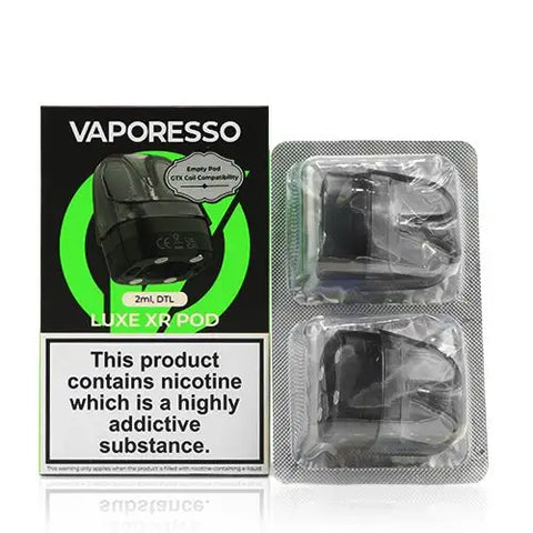 Vaporesso Luxe XR Replacement Pods Pack of 2