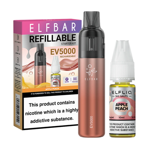 Elfbar EV5000 Refillable Rechargebale Pod Kit 2ml