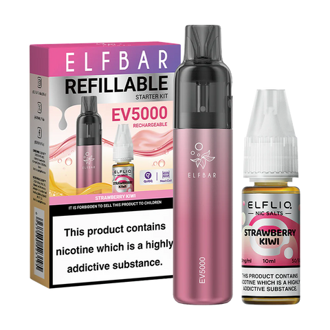 Elfbar EV5000 Refillable Rechargebale Pod Kit 2ml