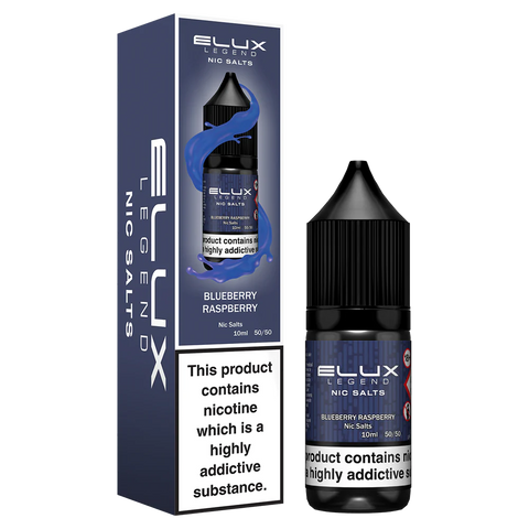 Blueberry Raspberry 10ml Nic Salt E-Liquid by Elux Legend