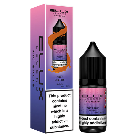 Fizzy Cherry 10ml Nic Salt E-Liquid by Elux Legend