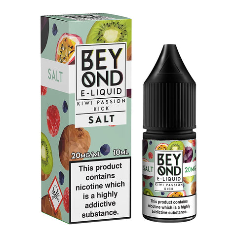 Kiwi Passion Kick 10ml Nic Salt E-Liquid by Beyond Vape Fox Kiwi Passion Kick 10ml Nic Salt E-Liquid by Beyond Vape Fox