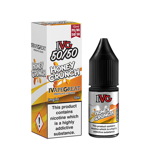 Honey Crunch 10ml 50/50 E-Liquid by IVG