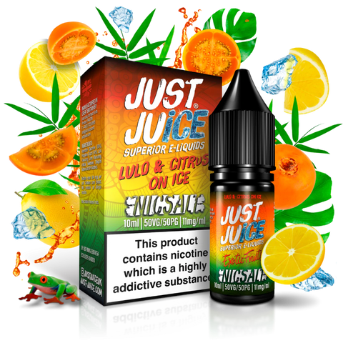 Lulo & Citrus 10ml Nic Salt E-Liquid by Just Juice