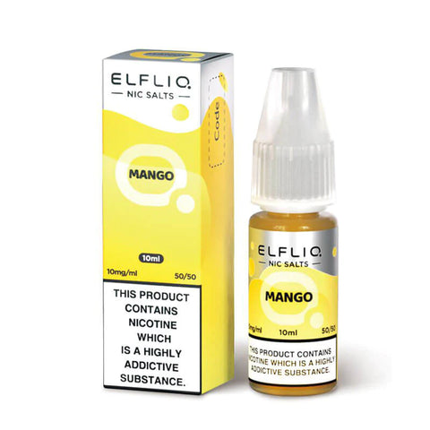 ELFLIQ Mango 10ml Nic Salt E-Liquid by Elf Bar Vape Fox ELFLIQ Mango 10ml Nic Salt E-Liquid by Elf Bar Vape Fox