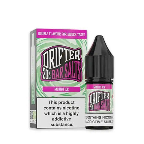 Mojito Ice 10ml Nic Salt E-Liquid by Drifter Bar Salts