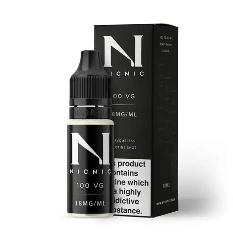 Nic Nic 100VG 10ml 18mg Nicotine Booster