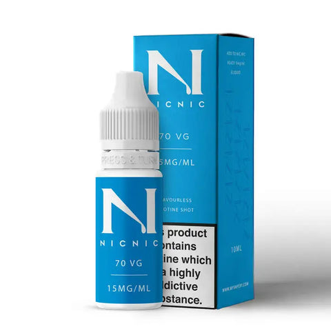 Nic Nic 70VG 10ml 15mg Nicotine Booster