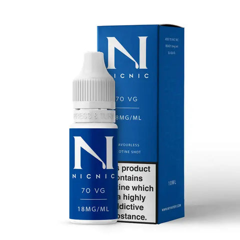 Nic Nic 70VG 10ml 18mg Nicotine Booster