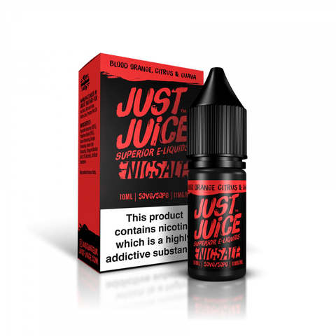 Blood Orange, Citrus & Guava 10ml Nic Salt E-Liquid by Just Juice