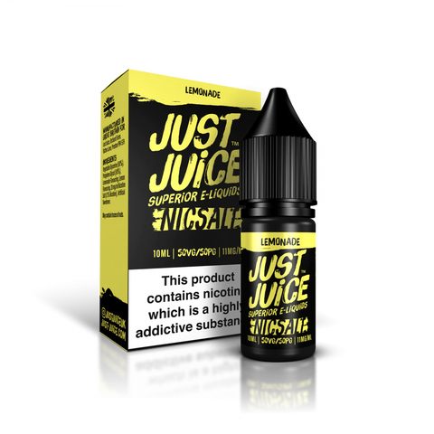 Lemonade 10ml Nic Salt E-Liquid by Just Juice