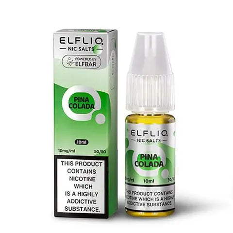 ELFLIQ Pina Colada 10ml Nic Salt E-Liquid by Elf Bar