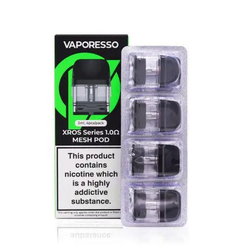 Vaporesso XROS Replacement Pods Pack of 4