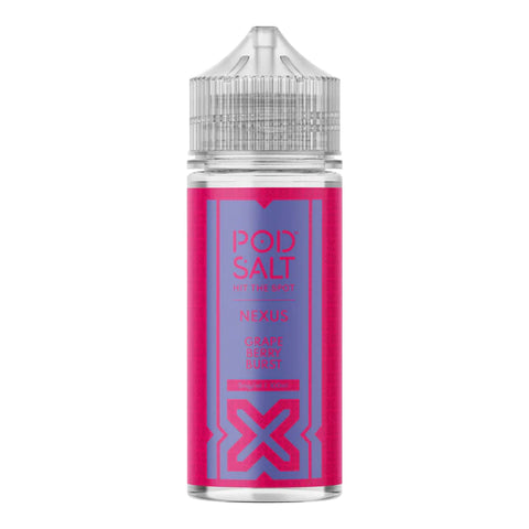 Nexus Grape Berry Burst 100ml Shortfill E-Liquid by Pod Salt