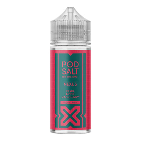 Nexus Pear Apple Raspberry 100ml Shortfill E-Liquid by Pod Salt