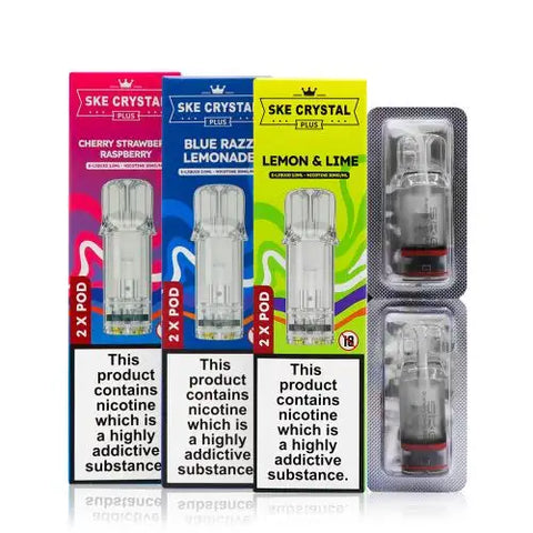 SKE Crystal Plus Pre-filled Pods 2 Pack