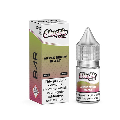 Apple Berry Blast 10ml Nic Salt E-Liquid by Slushie Bar Salts