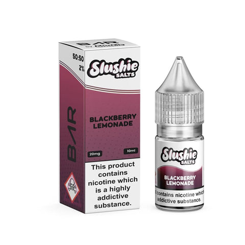 Blackberry Lemonade 10ml Nic Salt E-Liquid by Slushie Bar Salts