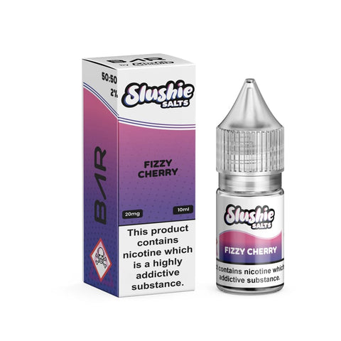 Fizzy Cherry 10ml Nic Salt E-Liquid by Slushie Bar Salts