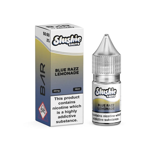 Blue Razz Lemonade 10ml Nic Salt E-Liquid by Slushie Bar Salts