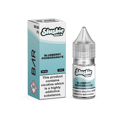 Blueberry Pomegranate 10ml Nic Salt E-Liquid by Slushie Bar Salts