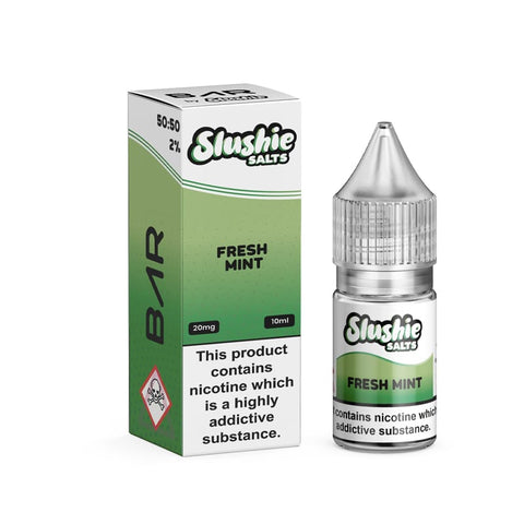 Fresh Mint 10ml Nic Salt E-Liquid by Slushie Bar Salts