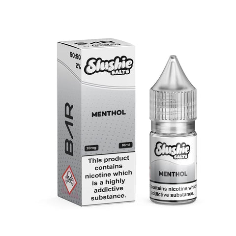 Menthol 10ml Nic Salt E-Liquid by Slushie Bar Salts