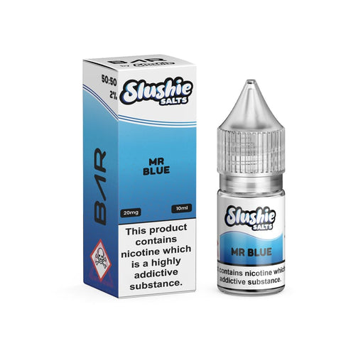Mr Blue 10ml Nic Salt E-Liquid by Slushie Bar Salts