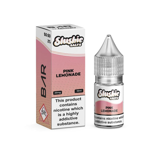 Pink Lemonade 10ml Nic Salt E-Liquid by Slushie Bar Salts