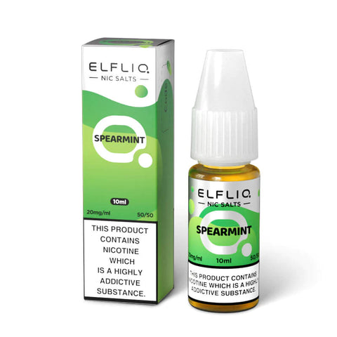 ELFLIQ Spearmint 10ml Nic Salt E-Liquid by Elf Bar