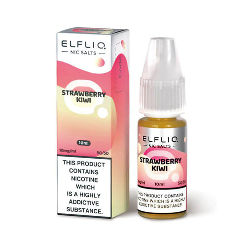 ELFLIQ Strawberry Kiwi 10ml Nic Salt E-Liquid by Elf Bar