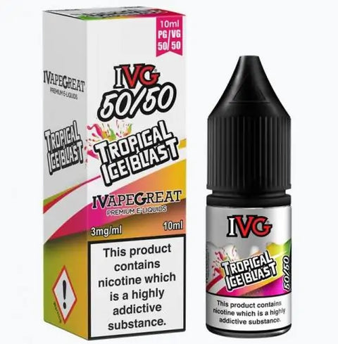 Tropical Ice Blast 10ml 50/50 E-Liquid by IVG