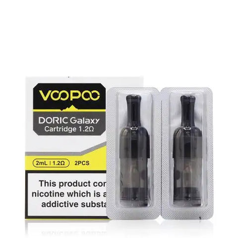 VooPoo Doric Galaxy Replacement Pod Cartridges 2ml Pack of 2